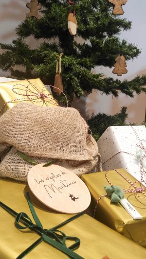 Placa "Los regalos de..."