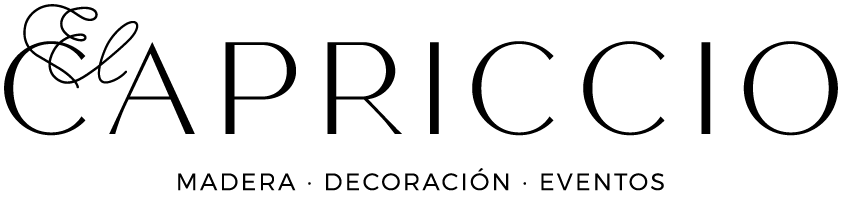 Logotipo El Capriccio en negro